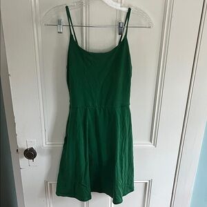 everyday active dress in true green